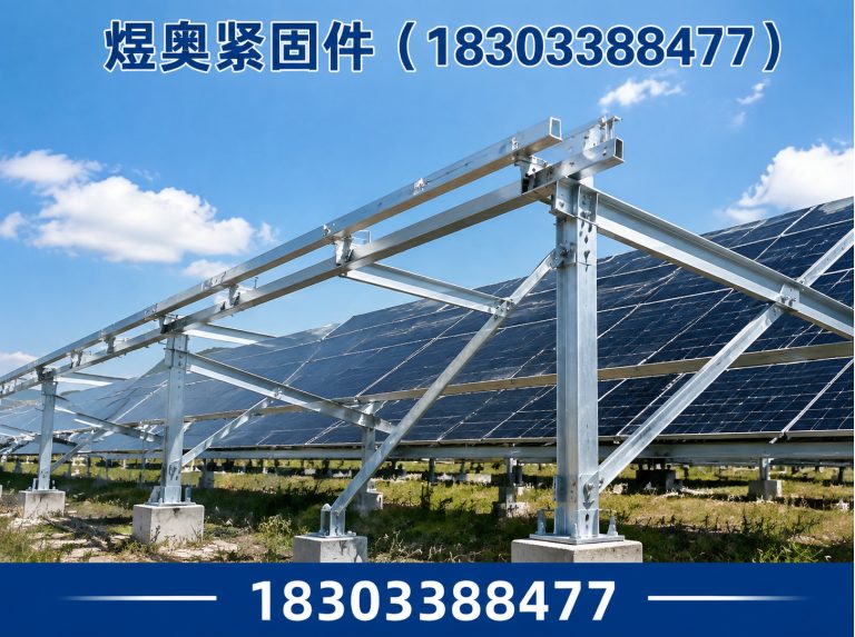 涉县光伏支架源头厂家展示图